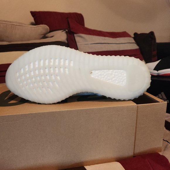 Adidas Yeezy Boost 350 V2 Mono Ice - Size 16